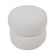 12  Puff Redondo Respiro Rivatti 39 cm -Altura- Estofado em Boucle Off White